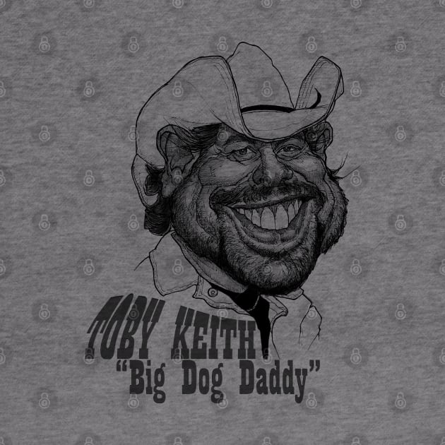 caricature toby keith by ILLUSTRATION FRIEND